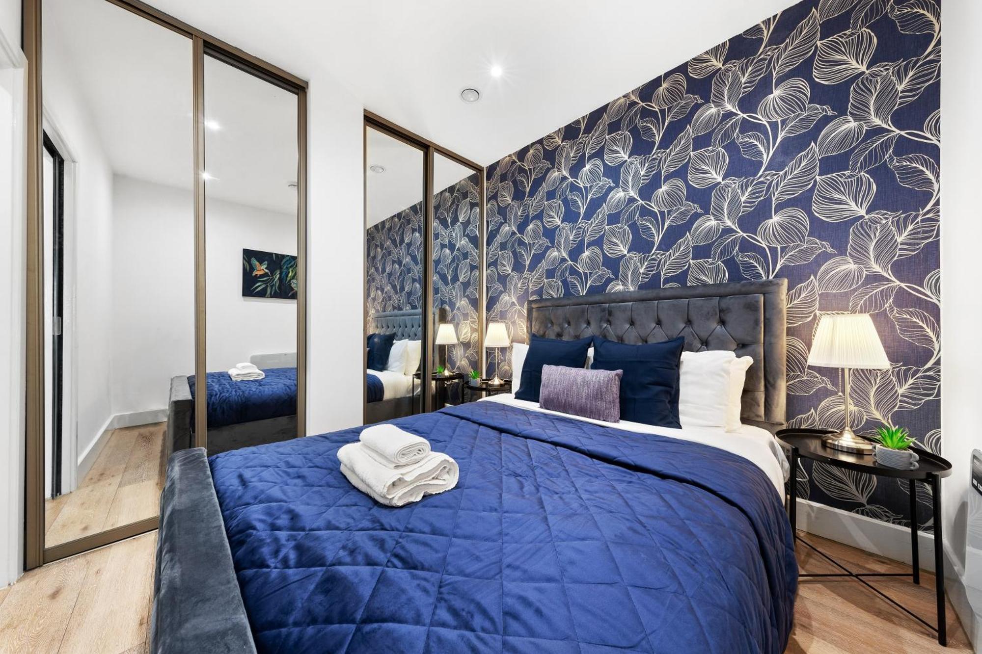 Modern One Bedroom Flat - Sleeps 5 -Near Heathrow - London Ub3 Zewnętrze zdjęcie