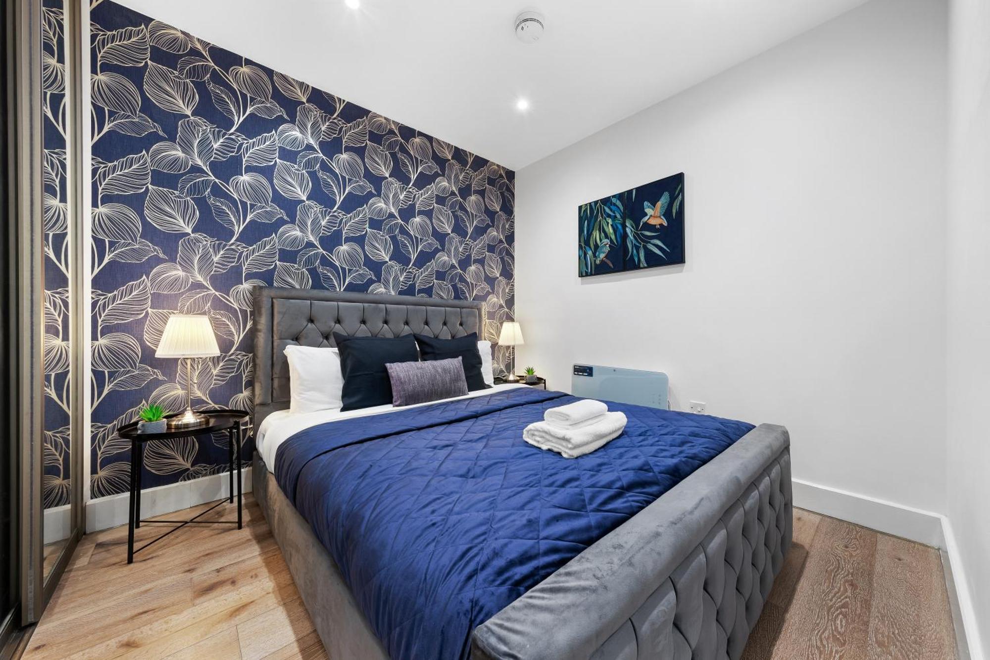 Modern One Bedroom Flat - Sleeps 5 -Near Heathrow - London Ub3 Zewnętrze zdjęcie